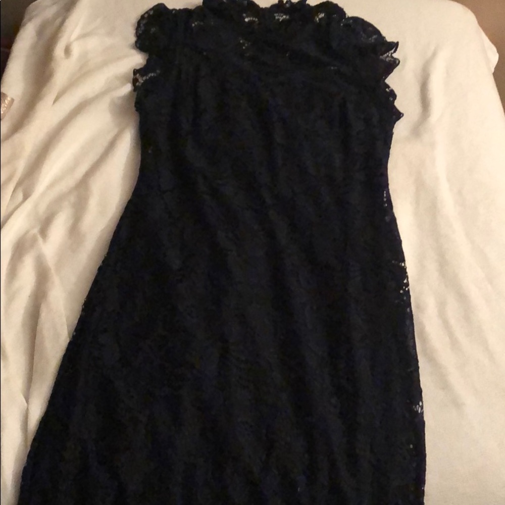 Navy blue dress